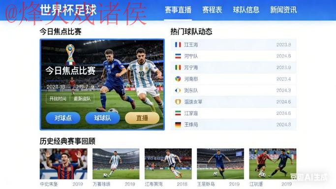 2026世界杯官方直播平台推荐
